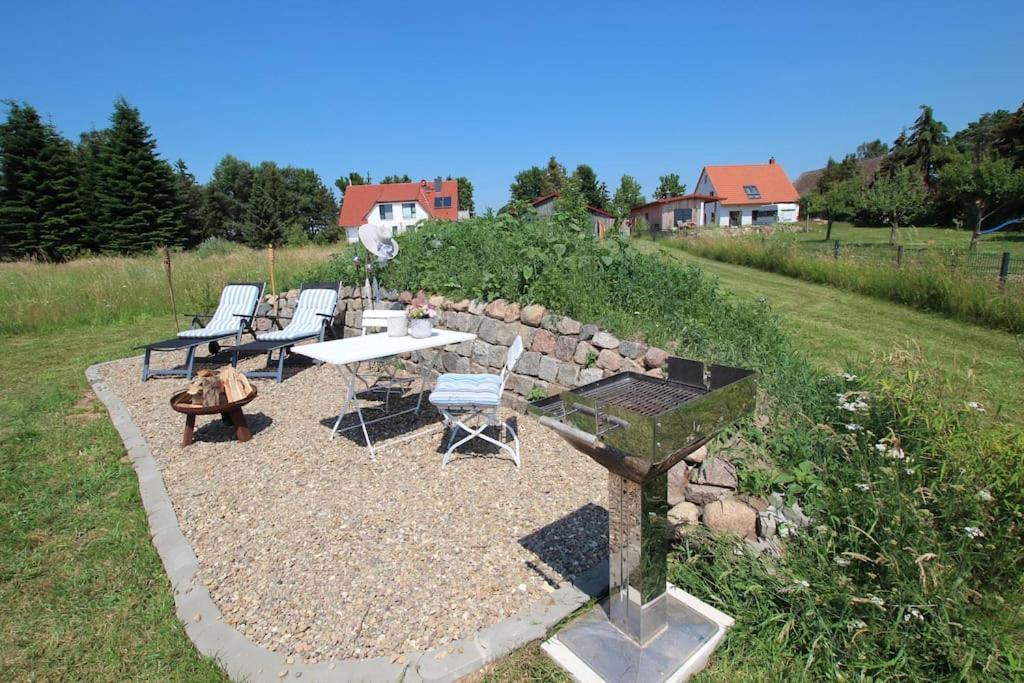 Ferienwohnung Mit Haffblick In Stolpe Ot Gummlin Usedom Stolpe auf Usedom Eksteriør bilde